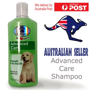 Dog Shampoo Citronella Tea Tree repel Flea Tick PetCare Advanced Care Pet Wash - Picture 1 of 2