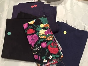VTG Fabric by the yard NEW OLD STOCK UNCUT  6 1/4 yDS  total - Picture 1 of 2