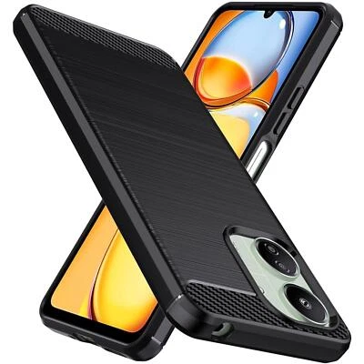 Protective Cover for Xiaomi Redmi 13C Phone Case Slim Cover Case Black - Image 1 of 4