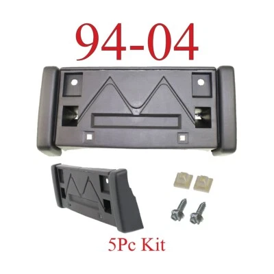 GM1068107 5 piezas 94 04 Chevy S10 soporte delantero matrícula, incluye herrajes Foto 1 de 4