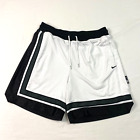 Nike Basketball Homme XL Environ 72 8" Poches zippées cordon de serrage blanc noir