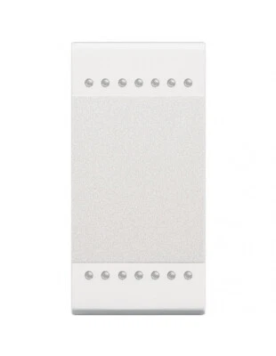 Manette Livinglight MyHOME BUS neutre type bascule 1 module blanc BTICINO N4911N