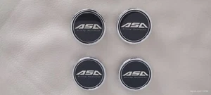 Vintage ASA Driving Revolution Wheel Center Caps - Picture 1 of 2