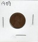 1909 Lincoln Wheat Cent Coin