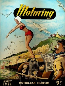 Motoring Magazine August 1952 Morris Eight Wolseley Hornet 14 - Imagen 1 de 2