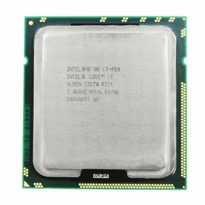 Intel Core i7-950 CPU Quad-Core 3.06 GHz 8 MB LGA 1366 SLBEN Processor - Image 1 of 2