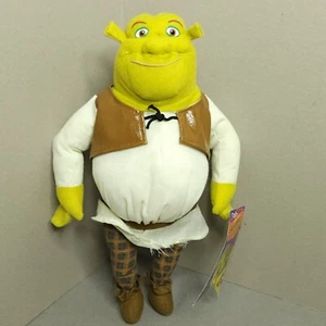 Muñeca de peluche Shrek The Third Ogro juguete de peluche verde 12 en Kellytoy 2007 vestida - Imagen 1 de 12