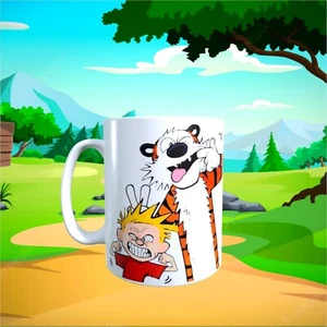 COMICS - BE YOU ! - Calvin & Hobbes - 11oz Coffee Mug - Picture 1 of 4