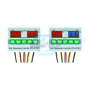 ZFX-ST3012  12/24V 110-220V Dual Temperature Controller Microcomputer Thermostat - Bild 1 von 48