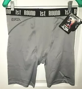 XXL 1st Round Sports Motion Shorts Energy DNA Smart Shield New Silver - Picture 1 of 12