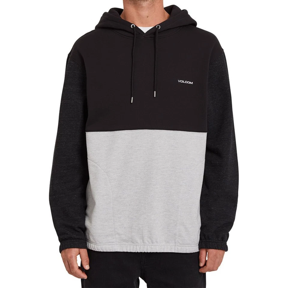 Sudadera con capucha talla grande Volcom Division Pullover - negra Foto 1 de 1