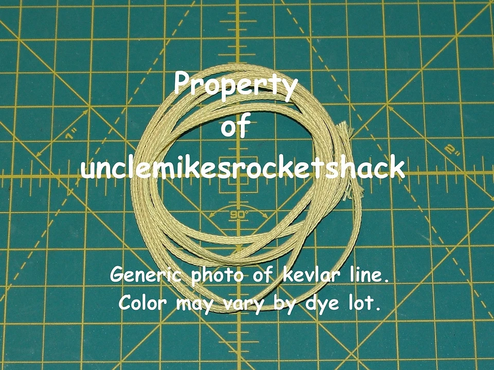 Bonded Made With Kevlar Line 400# Great For Shock Cords 10' - Image 1 of 1