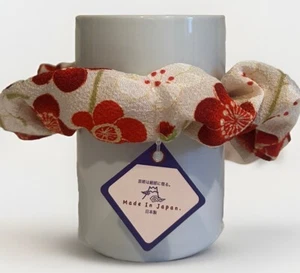 Scrunchies Hair Accessory Japanese Plum Blossom  Flower  Design  Handmade - Picture 1 of 3