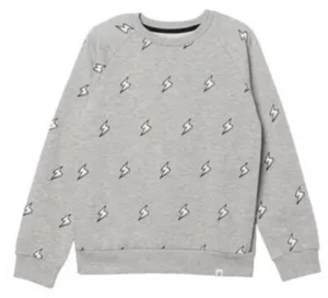 Sovereign Code Sz S Boys Bryson Lightning Bolt Sweatshirt HH - Picture 1 of 7