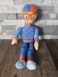 Blippi Nighttime Plüsch 16 Zoll mit 11 Sounds & Sätzen - funktioniert - Bild 1 von 5