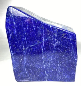 3470Gram Blue Lapis Lazuli Freeform Polished Rough Crystal Slab From Afghanistan - Picture 1 of 11