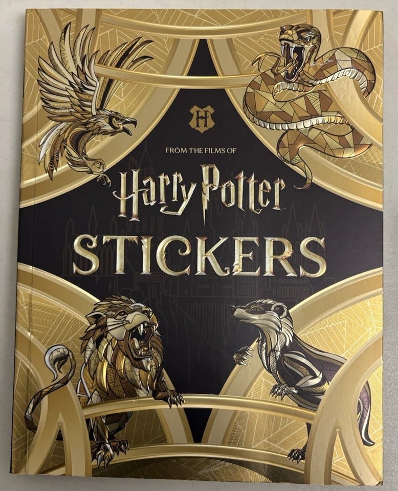 Harry Potter Stickers, Paperback by Thunder Bay Press LIKE NEW Foto 1 de 4