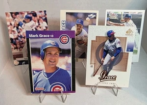 Mark Grace Baseball 5 Card Lot / Rookie Card & 1998-2001 - Picture 1 of 7