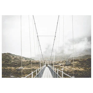 Ikea Bjorksta El otro lado del puente Cuadro grande Lienzo 200 x 140 cm NUEVO - Imagen 1 de 2