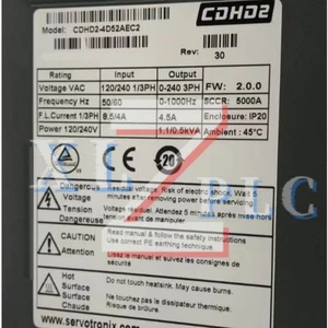 1PZ Nuovo Servotronix CDHD2-4D52AEC2 Servo driver in scatola* - Foto 1 di 4