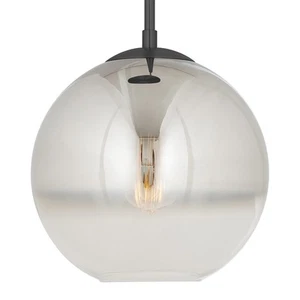 Forte Lighting 2761-01 Callisto 12"W Pendant - Black - Picture 1 of 4