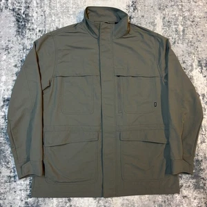 Mens Rohan Frontier Jacket Pale Green Grey Colour Size XXL Polyamide Outdoors - Picture 1 of 8