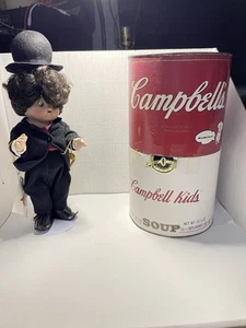 Vintage Rare Patricia Loveless Charlie Chaplin Campbell Kids Doll In Soup Can - Picture 1 of 7