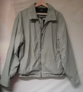 Claiborne Herren Jacke Mikrofaser Poly Tech grau Reißverschluss Gr. Large  - Bild 1 von 4