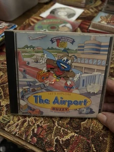 Let’s Explore The Airport With Buzzy 1995 CD-ROM  - Picture 1 of 3