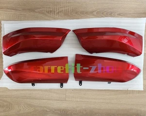 RED BUMPER SIDE CORNER EFFECTS GUARD TRIM FOR MITSUBISHI OUTLANDER 2022 2023 24 - Picture 1 of 29