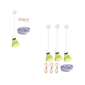 Indoor Badminton Strength Training with Shuttlecock Tool Adjustable Beginner - Picture 1 of 8