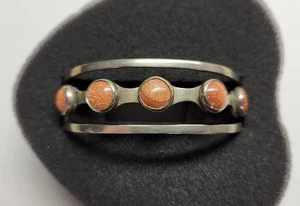 1940’s Taxco Mexico Sterling Silver Cuff Bracelet - Bild 1 von 9