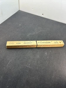 60er Jahre ehrliches/unehrliches Fischerlineal schwimmendes Fischmesser - es schwimmt! Japan - Bild 1 von 7