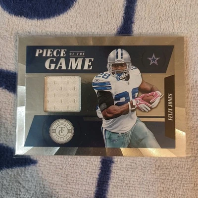 Felix Jones 2012 Panini Totally Certified Piece of the Game G.W. Serial# 124/299 - Image 1 of 2