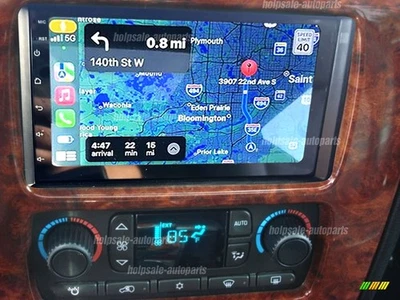 Radio estéreo para automóvil GMC Envoy 2002 2003 2004-2009 7" Android 14 Carplay GPS BT Foto 1 de 4