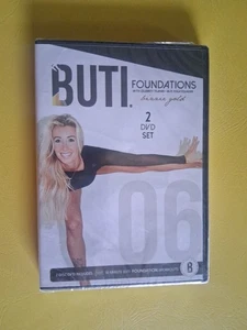 Buti Yoga Foundations (2 DISC DVD) Workout Set with Bizzie Gold (NEW & SEALED) - Foto 1 di 3