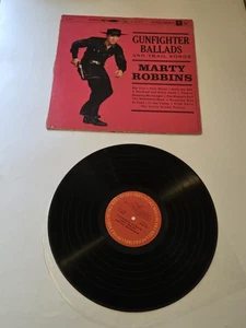 CS 8158 Marty Robbins Gunfighter Ballads & Trail Songs Columbia Stereo XSM 47136 - Picture 1 of 14