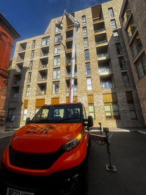 CHERRY PICKER ACCESS PLATFORM MULTITEL MZ250 TRUCK MOUNTED ACCESS MEWP 25 METER - Image 1 of 4