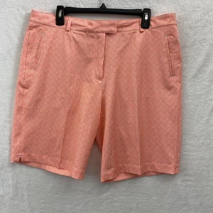 Pantalones Cortos de Golf para Mujer Dama Hagen Essentials Coral Talla 14 Bolsillos con Gancho/Cremallera - Imagen 1 de 15