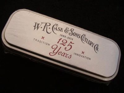 Case XX USA 61549WL SS Big Warncliffe Copperlock Knife Rare Magenta Bone '14 New - Image 1 of 3