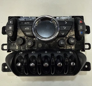 MINI R56 R57 R58 R59 2011-2016 DIGITAL CLIMATE CONTROL PANEL SWITCH 3457343 - Picture 1 of 11