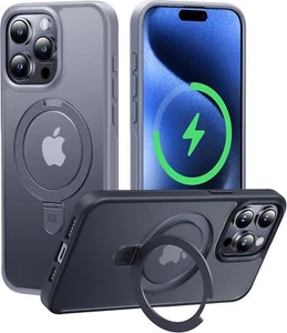 Funda CASEKOO Invisible MagicStand para iPhone 15 Pro MAX, Protección Militar 20W - Imagen 1 de 9