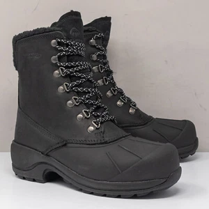 Wolverine Frost Insulated Tall Black Winter Boots, Women's 8 M - Picture 1 of 6