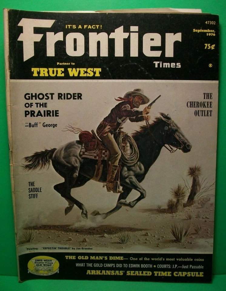 Frontier Times ~ September 1976 ~ Ghost Riders In The Prairie - Image 1 of 4