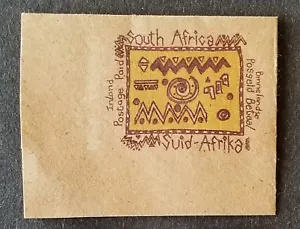 Sobre estacionario postal de Sudáfrica esquina sin montar o nunca montado década de 1990 - Imagen 1 de 1