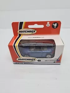 2000 MATCHBOX Superfast Audi TT Roadster convertible #4 blue VINTAGE NEW 92429 - Picture 1 of 8