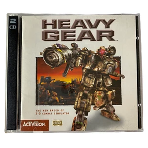 Heavy Gear Activision 3-D Combat Simulator 2 CD-ROM juego de PC 1997 - Imagen 1 de 2