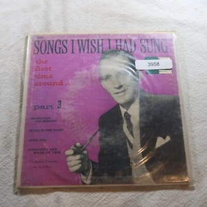 Bing Crosby Songs I Wish Had Sung   Record Album Vinyl LP - Picture 1 of 2