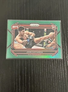 John Castaneda 2023 Panini Prizm UFC Green Silver Prizm Rookie Card RC #64 🔥 - Bild 1 von 3