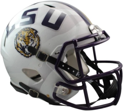 Mini casco de velocidad para niños, LSU Tigers, talla única EE. UU. Foto 1 de 3